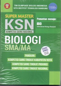 Image of Super Master KSN Biologi SMA/MA