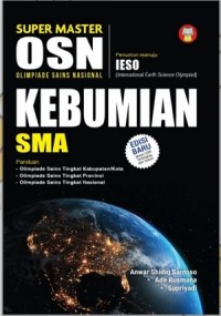 Image of Super Master OSN Olimpiade Sains Nasional Kebumian SMA Anwar Shidiq Santoso 2022